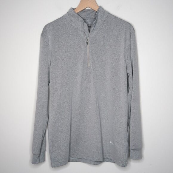 GreenSide Golf Mens‎ Pullover Sweater Medium Gray Polyester Outdoors Performance - Picture 1 of 8